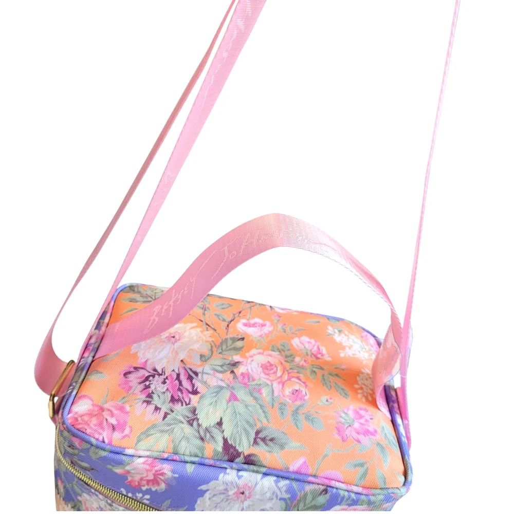 NWT Betsey Johnson Floral Insulated 6 Pack Lunch Cooler Bag Cottagecore